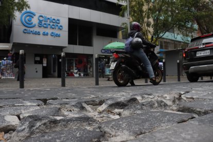 Este es uno de los huecos que hay en el sitio.