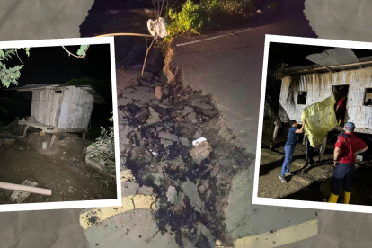 Una noche de angustia y temor vivieron los moradores del sector El Verdún.