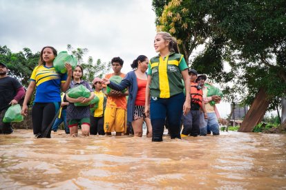 Mafer Vargas, alcaldesa de Simón Bolívar, ¿se echó para atrás en reconocimiento de Daniel Noboa?