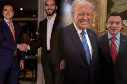Bukele y Trump ya han tenido previos encuentros con Daniel Noboa.