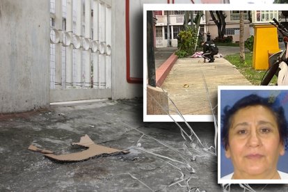 Tania Paredes Noboa cayó en este lugar tras recibir un disparo en el abdomen. Familiares y vecinos encendieron velas en señal de luto.El 23 de marzo, tres adolescentes fueron acribillados en el mismo parque.