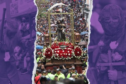 La imagen de Jesucristo cargando la cruz recorrerá las principales calles del Centro Histórico de la capital.