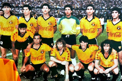 Barcelona llegó a la final de Copa Libertadores en el año 1990