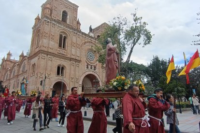 En Cuenca también se realizaron varias procesiones.