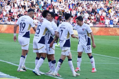 Liga de Quito celebró ante Aucas.