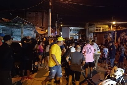 El ataque ocurrió en el populoso barrio El Paraíso, de la parroquia Los Esteros