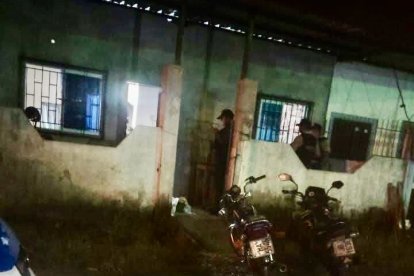En esta casa ocurrió el asesinato de la pareja.