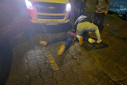 En Quito, tres miembros de Los Choneros fueron detenidos. Uno dijo ser supuesto sicario.