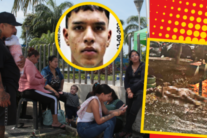 Familiares de Dick Sellán acudieron al Laboratorio de Criminalística para retirar su cuerpo. Estaban desconsolados, no encontraban palabras para explicar el suceso.