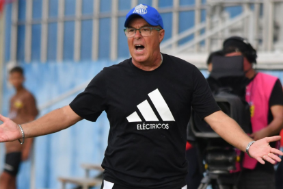 Jorge Célico llegó a Emelec luego de la salida de Leonel Álvarez