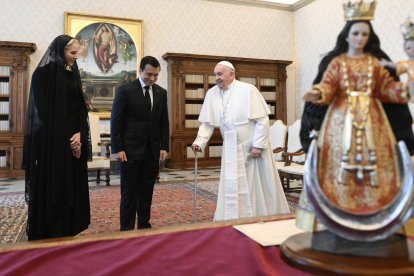 El presidente Daniel Noboa se pronunció tras la muerte del Papa Francisco.