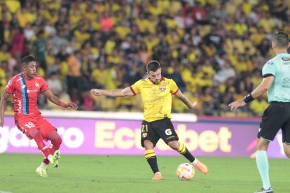 Joaquín Valiente es titular fijo en Barcelona SC.
