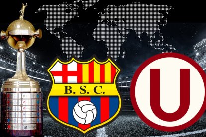 Barcelona SC recibe a Universitario en el estadio Monumental de Guayaquil.