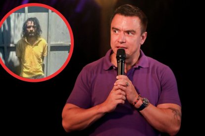 Según el ministro del Interior John Reimberg, el sujeto detenido tiene antecedente penales.