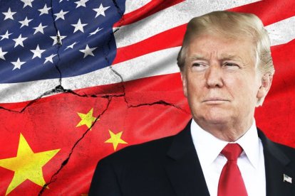 Donald Trump impuso aranceles altísimo a China.