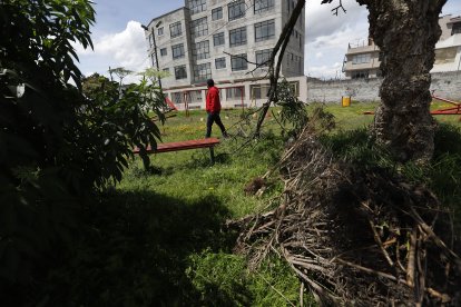 Así luce uno de los parques. Está cerca de una unidad educativa.