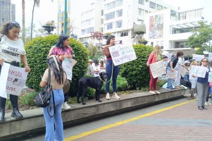 Un plantón se llevó a cabo en busca de justicia por Matilda.
