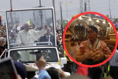 Una quiteña contó el milagro que el papa Francisco le concedió.