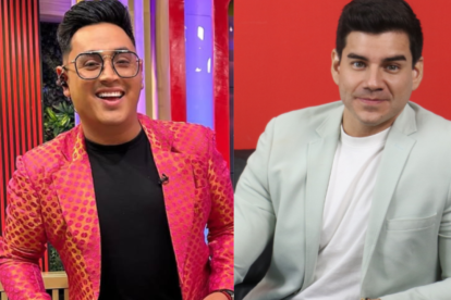 Leonardo 'Lazito' Quezada e Isaac Delgado