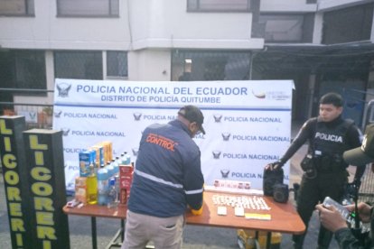 Dos personas fueron detenidas en los operativos.
