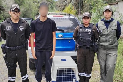 El joven extranjero que fue detenido tiene 18 años.