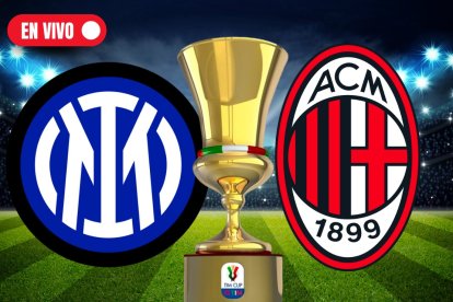 Inter y AC Milan definen al primer finalistas de la Copa de Italia.
