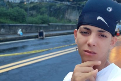 El hallazgo del cuerpo desmembrado de Greison Pineda se hizo en la calle Yanacona, norte de Quito.