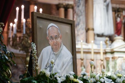 Velorio del Papa Francisco. Miles de fieles acudieron a darle el último adiós.