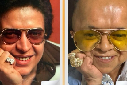 Héctor Lavoe y Jorgito Guayaco