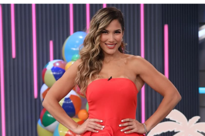 Alejandra Jaramillo es una presentadora ecuatoriana