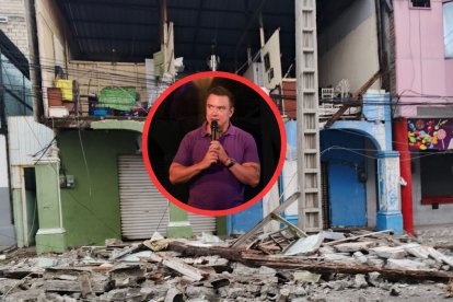 Daniel Noboa dispuso la movilización de los ministerios a Esmeraldas.