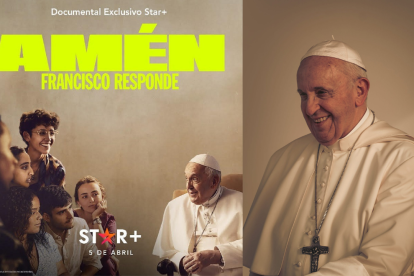 El documental Amén: Francisco responde, fue grabado en Roma.