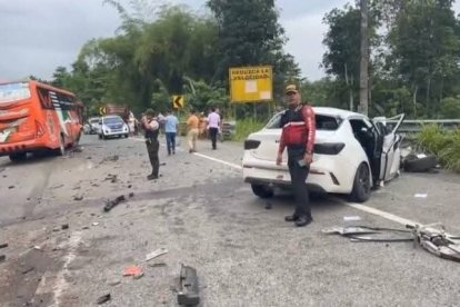 Un persona murió tras accidente en Quinindé.