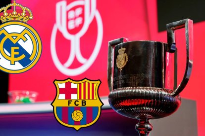 Real Madrid y FC Barcelona definen al campeón de la Copa del Rey.