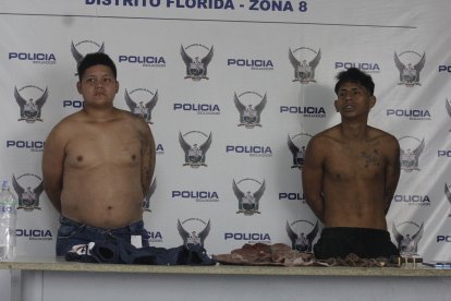 Dos sujetos fueron detenidos por secuestro de un hombre en Guayaquil.