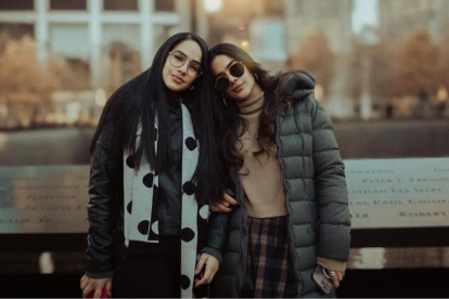 Iesmin Pincay y Michela Pincay