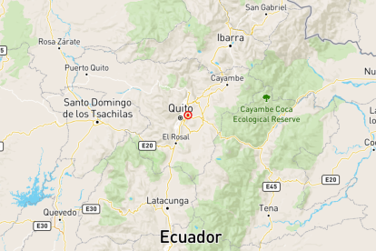 Un temblor se registró a 2.59 km de Quito.