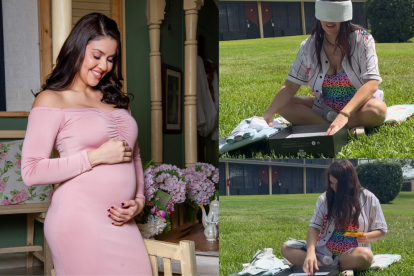 Katty García está en la dulce espera de su niño