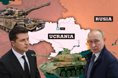 El conflicto entre Rusia y Ucrania comenzó en febrero de 2022, marcando una nueva etapa de tensiones en Europa del Este.