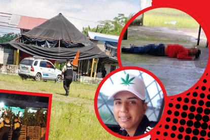 La víctima de este ataque estaba en el río, cuando llegaron los pistoleros.