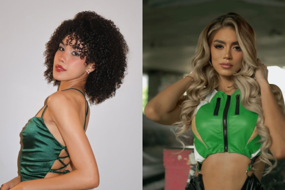 Yilda Banchón y Andreína Bravo son cantantes ecuatorianas