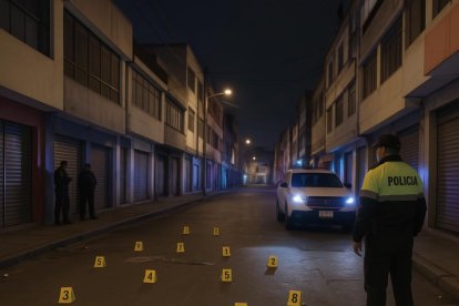 Imagen referencial. El hecho violento dejó un muerto y otras tres personas heridas.