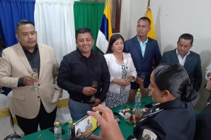 Autoridades celebran aniversario del cantón Colimes.