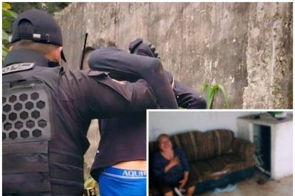 Un sospechoso del rapto fue aprehendido cerca de la vivienda.