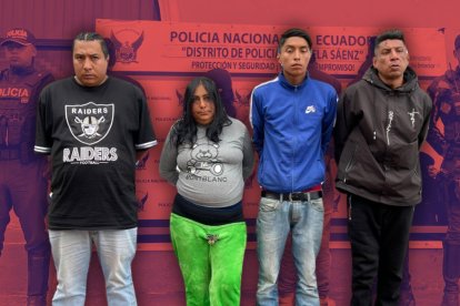 La Policía investiga si los sospechosos serían parte de una banda criminal.