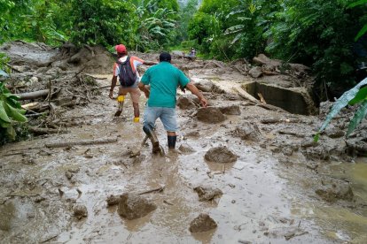 Las lluvias han afectado a muchas poblaciones de Esmeraldas.