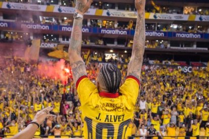Jonatan Álvez y su amor con la hinchada.
