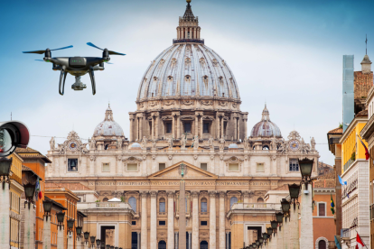 La Capilla Sixtina se protege con tecnología avanzada contra drones y láseres espía.