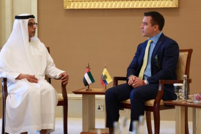 Noboa presentó el potencial comercial ecuatoriano ante representantes del sector público y privado en Abu Dabi.
