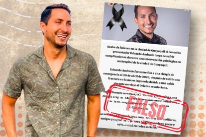 Eduardo Andrade se molestó por la noticia falsa y contó lo sucedido
